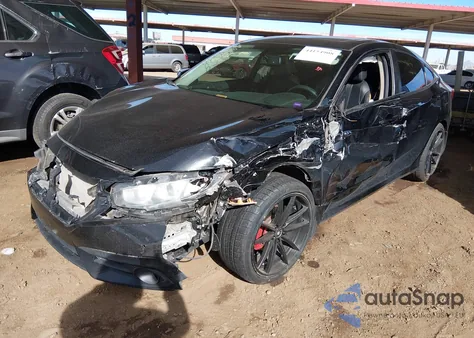 2016 Honda Civic Ex-L z USA, uszkodzony, nr VIN 19XFC1F74GE000449